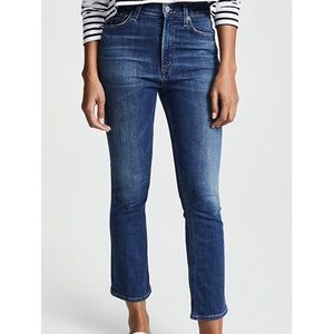 NWT Citizens of Humanity Demy Petite Cropped Flare Size 28